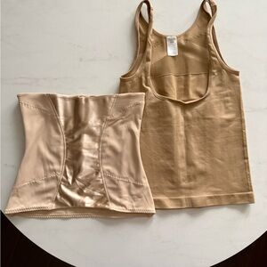 Shapewear Tank Top and Corset Set